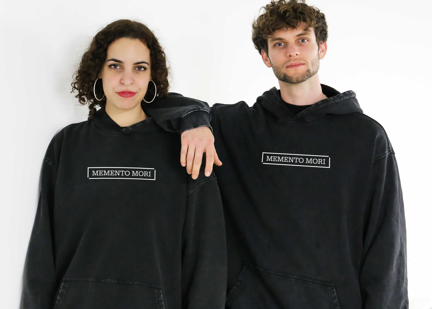 Hoodie "MEMENTO MORI" Black