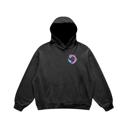 Hoodie "KARAFURU" Black
