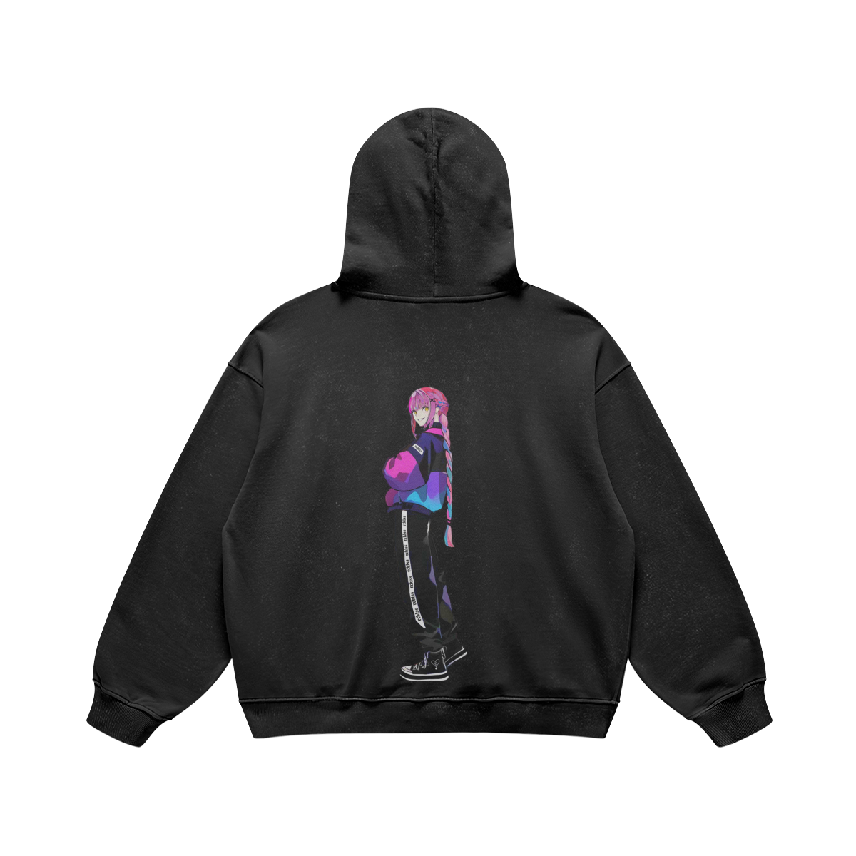 Hoodie "KARAFURU" Black