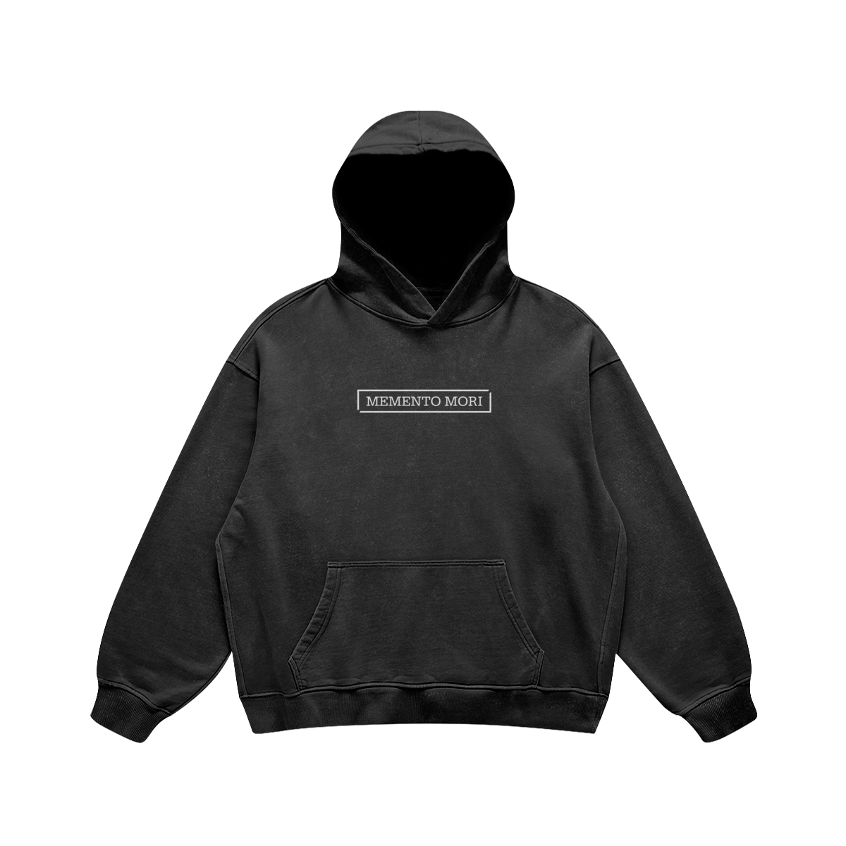 Hoodie "MEMENTO MORI" Black
